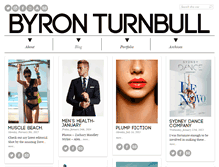 Tablet Screenshot of byronturnbull.com